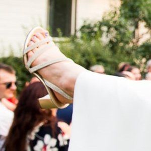 Naturalizer Beige Strappy Heels